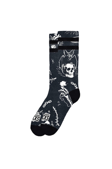American Socks Mid High Socks Dark Fantasy