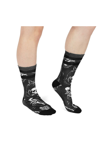 American Socks Mid High Socks Dark Fantasy