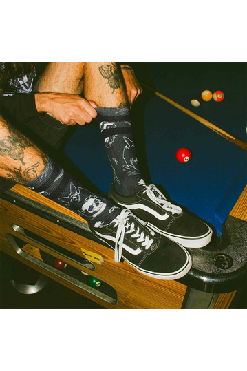 American Socks Mid High Socks Dark Fantasy