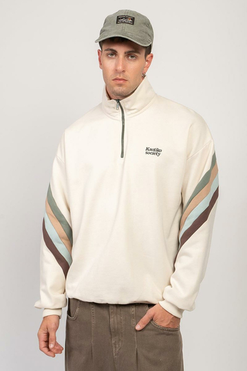 Kaotiko Walker Sweatshirt Kaotiko Society Zipper Bone