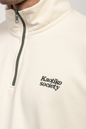 Kaotiko Walker Sweatshirt Kaotiko Society Zipper Bone