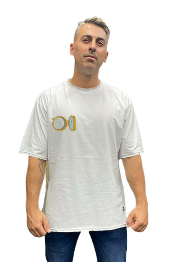 Bigbong Tintin Oversize T-shirt White