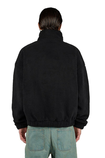 Pegador Puka Teddy Half Zip Sweater Black