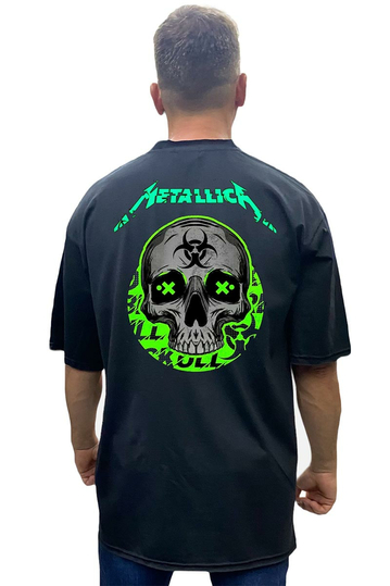 Bigbong Metallica Oversize T-shirt Black