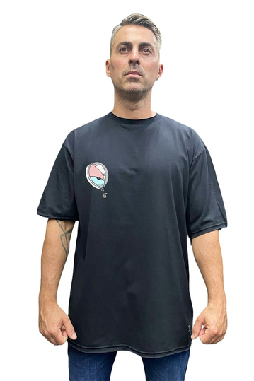 Bigbong Droopy The Dog Detective Oversize T-shirt Black