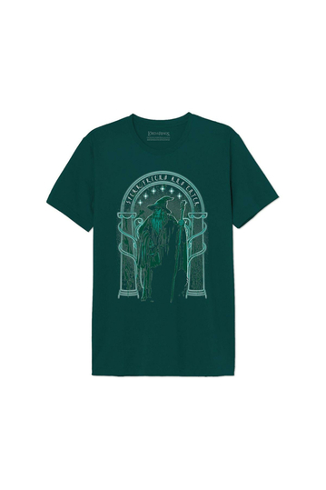 Cotton Division The Lord of the Rings Speak Friend And Enter T-shirt Green