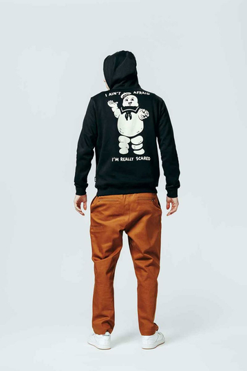 The Dudes I Ain't Afraid Classic Hoodie Premium Black