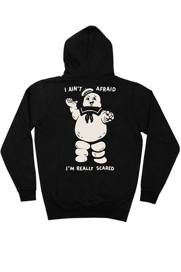 The Dudes I Ain't Afraid Classic Hoodie Premium Black