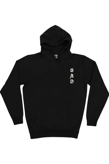 The Dudes SAD Classic Hoodie Premium Black