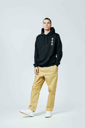 The Dudes SAD Classic Hoodie Premium Black