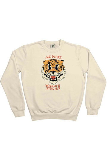 The Dudes Wildlife Studies Classic Sweatshirt Almond Milk