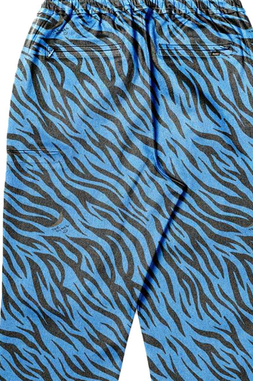 The Dudes Wild EZ Pants Tigrrrr Blue Premium
