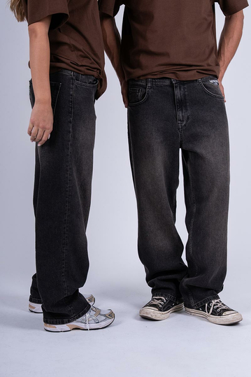 Homeboy Baggy Jeans x-tra Baggy Black Label Dirty Black