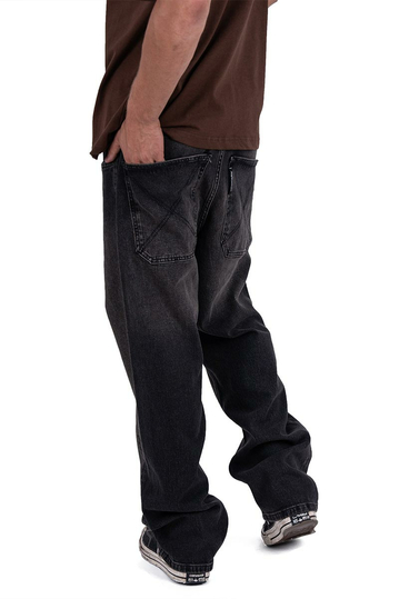 Homeboy Baggy Jeans x-tra Baggy Black Label Dirty Black