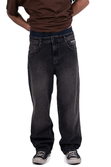 Homeboy Baggy Jeans x-tra Baggy Black Label Dirty Black