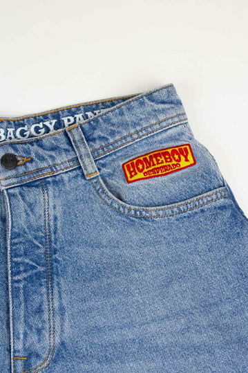 Homeboy Super Baggy Jeans x-tra Desperado Vintage Blue