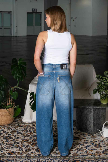 Homeboy Super Baggy Jeans x-tra Desperado Vintage Blue