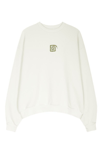 Kaotiko Frontier Organic Cotton Sweatshirt Ivory