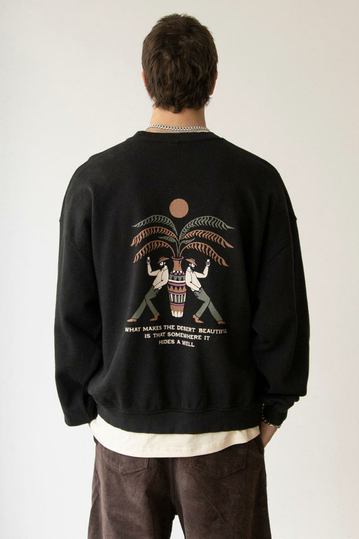 Kaotiko Mezcal West Sweatshirt Black