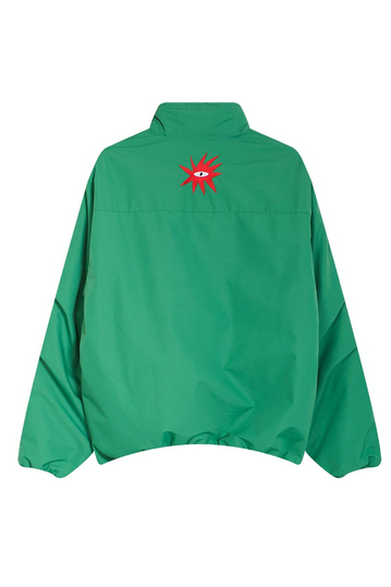 Kaotiko Tricky Love Pullover Jacket Green