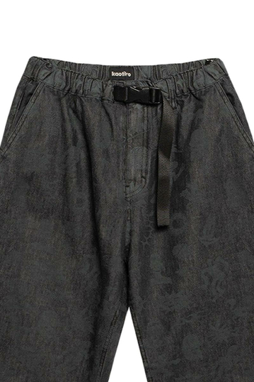 Kaotiko Trance Belt Pants Black