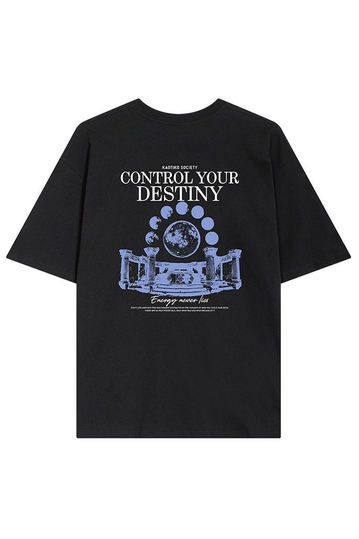 Kaotiko T-shirt Control Your Destiny Black