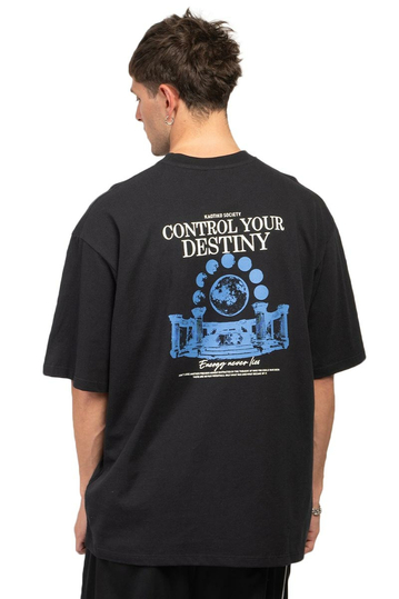 Kaotiko T-shirt Control Your Destiny Black