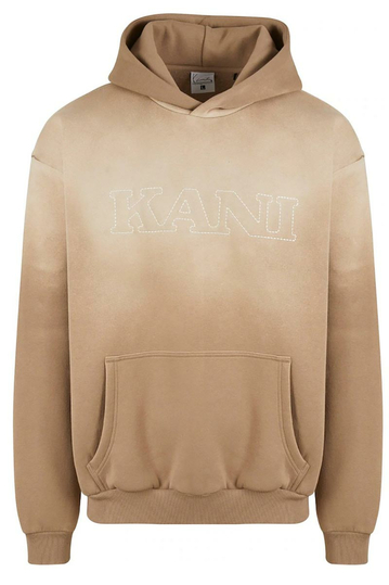 Karl Kani Retro Washed Oversize Hoodie Brown
