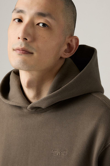 Levi's® Authentic Hoodie Maitake Brown