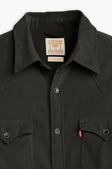 LEVI'S® Barstow Western Corduroy Shirt Black