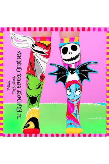 Madmia Jack Skellington High Socks