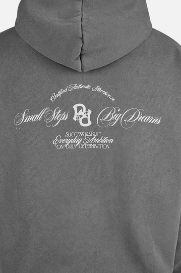 Pegador Peckert Oversized Sweat Jacket Vintage Grey