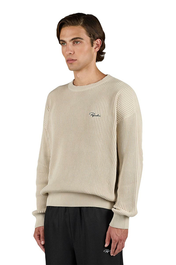 Pegador Signar Oversized Chunky Knit Sweater Stone