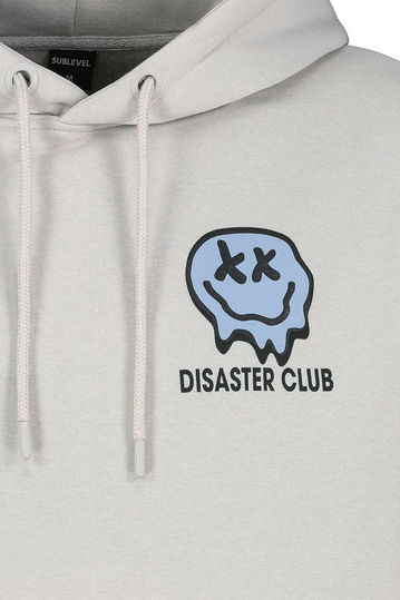Sublevel Disaster Club Unisex Hoodie Light Grey