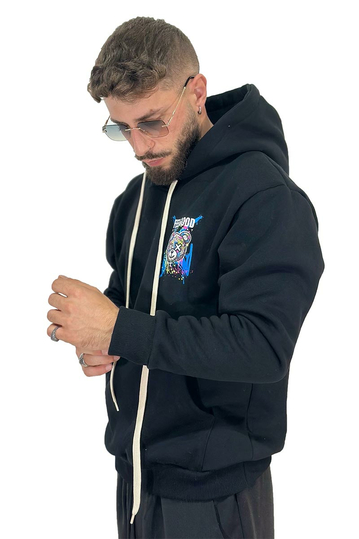 Teddy Bear Feel Good Hoodie Black