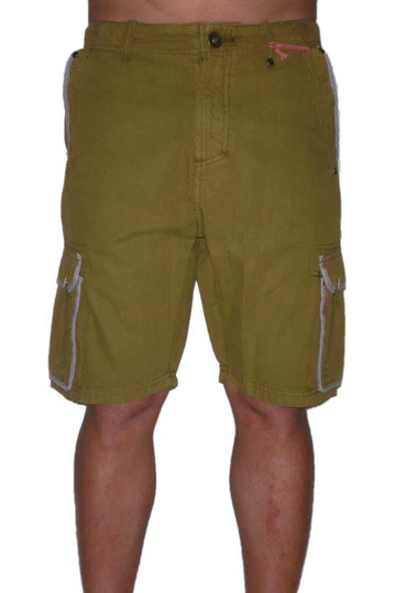 Kgn men's cargo shorts in olivebrown