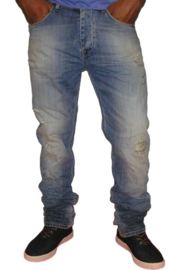 Tiffosi Drake men's faded distressed jeans