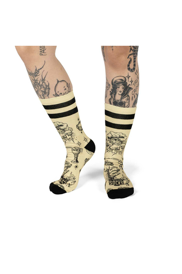American Socks Mid High Socks Sacred