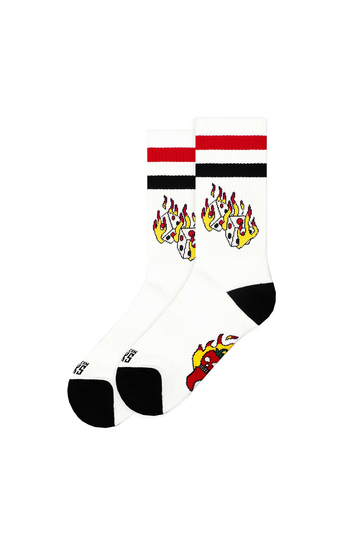 American Socks Mid High Socks Roll The Dice