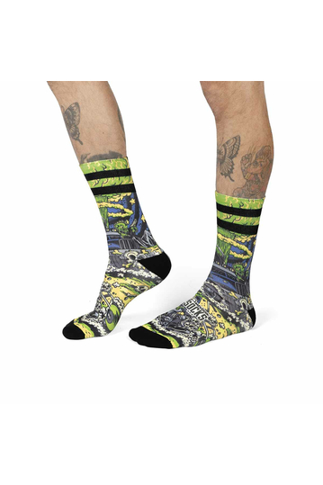 American Socks Mid High Socks Wasteland