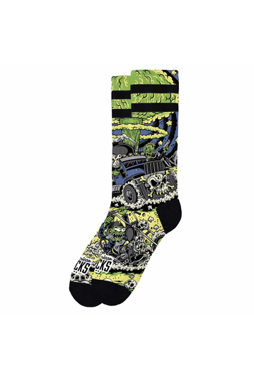 American Socks Mid High Socks Wasteland