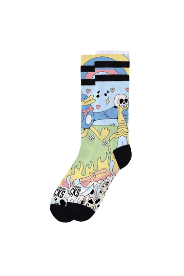 American Socks Mid High Socks Cute Chaos