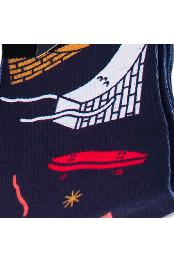 American Socks Mid High Skateboard Halfpipe Socks