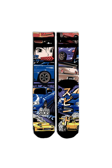 American Socks Mid High Socks Tokyo Drift