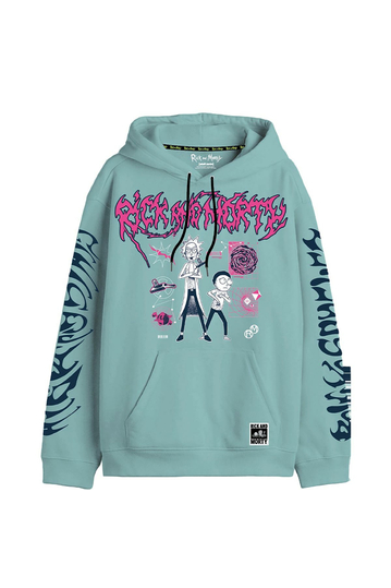 Cotton Division Rick and Morty Portal Design Hoodie