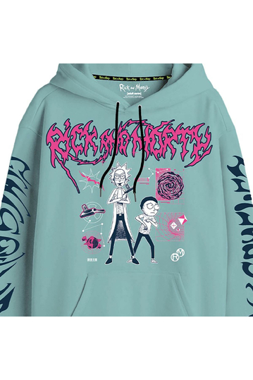 Cotton Division Rick and Morty Portal Design Hoodie