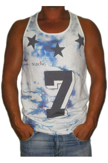 Bigbong men's printed tank top