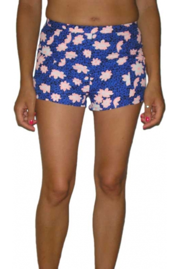 Glamorous women's floral print shorts