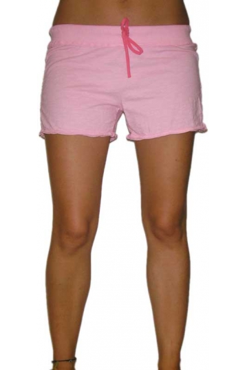 Women's sweat shorts in pink