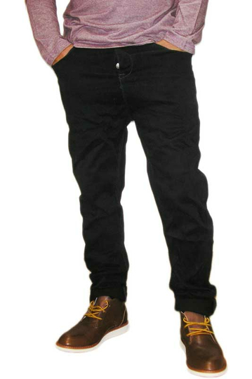 Men's 5-pockets pants black